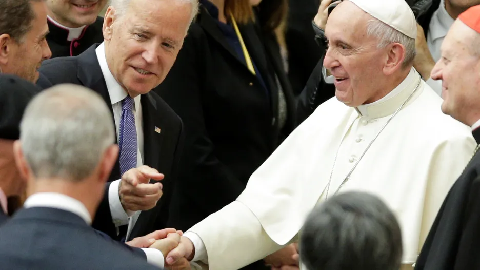 Joe Biden se setkal s papežem Františkem ve Vatikánu