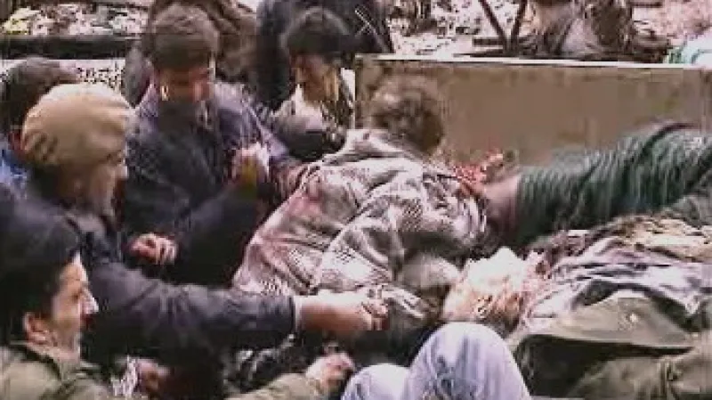 Oběti genocidy v Srebrenici