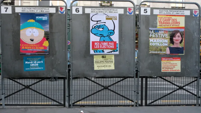 Umělecké předvolební billboardy