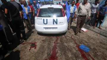Automobil OSN v Rafahu