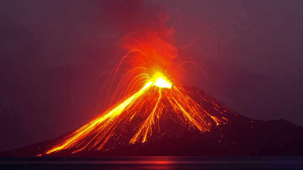 Erupce Anak Krakatau