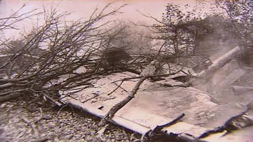 Pád jugoslávského letadla v roce 1975