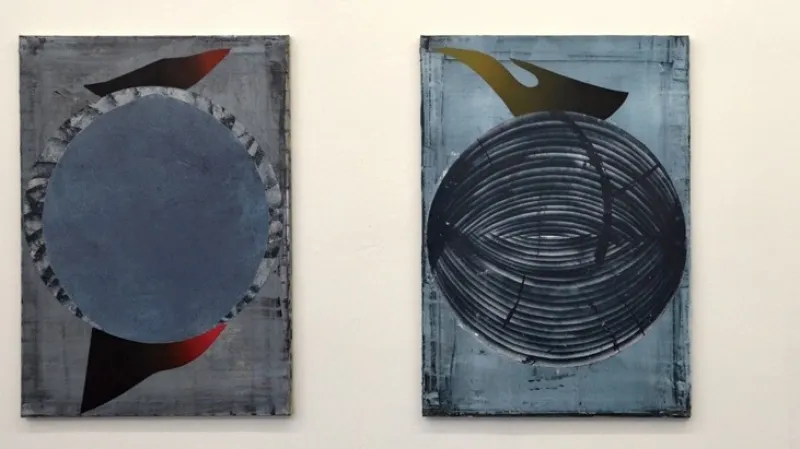 Vladimír Houdek / z výstavy Řeřavý úběl