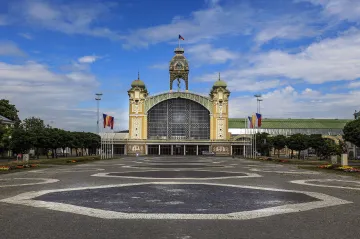 Začíná rekonstrukce Průmyslového paláce. Dominanta Výstaviště Praha Holešovice se dočká opravy po třinácti letech