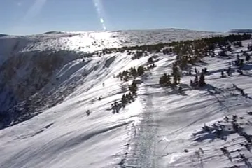 Do Čech vtrhla zima - na horách už leží vrstva sněhu