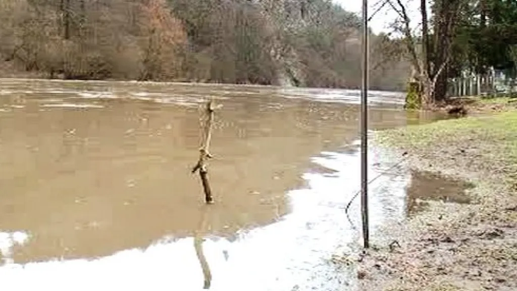 Rozvodněná řeka