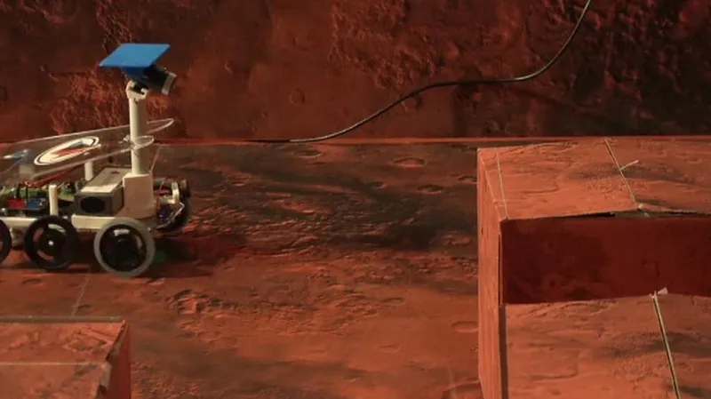 Simulace výzkumu na Marsu