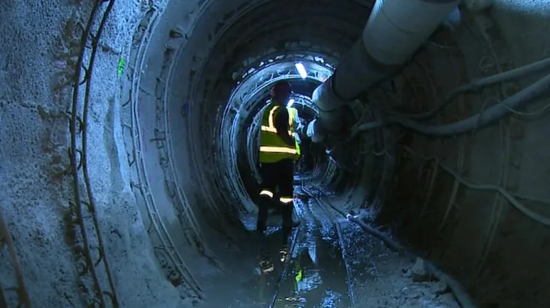 Štola pod vodní nádrží Jordán