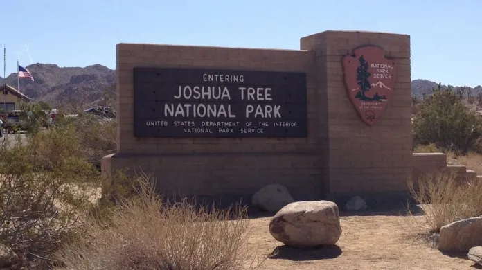 Vstup do N.P. Joshua Tree
