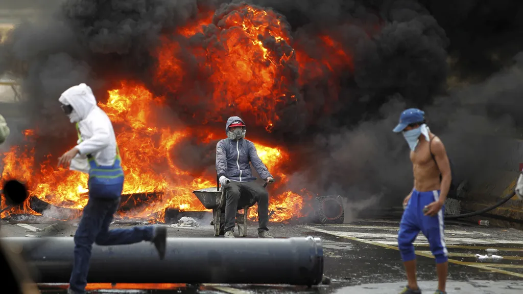 Protesty ve Venezuele