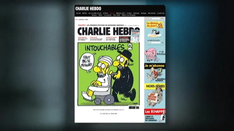 Charlie Hebdo zveřejnil karikatury proroka Mohameda