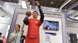 Výstava robotů v Číně
