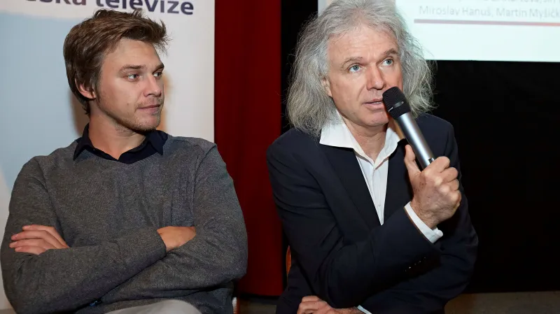 Vojtěch Dyk a Ivan Fíla představují film o Petru Novákovi Den štěstí
