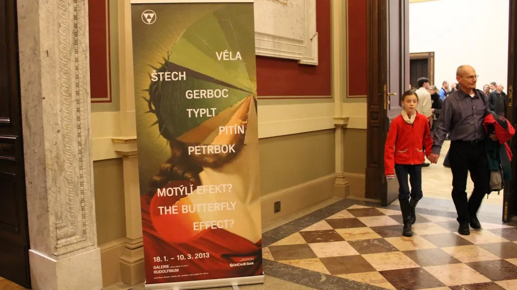 Galerie Rudolfinum / Motýlí efekt