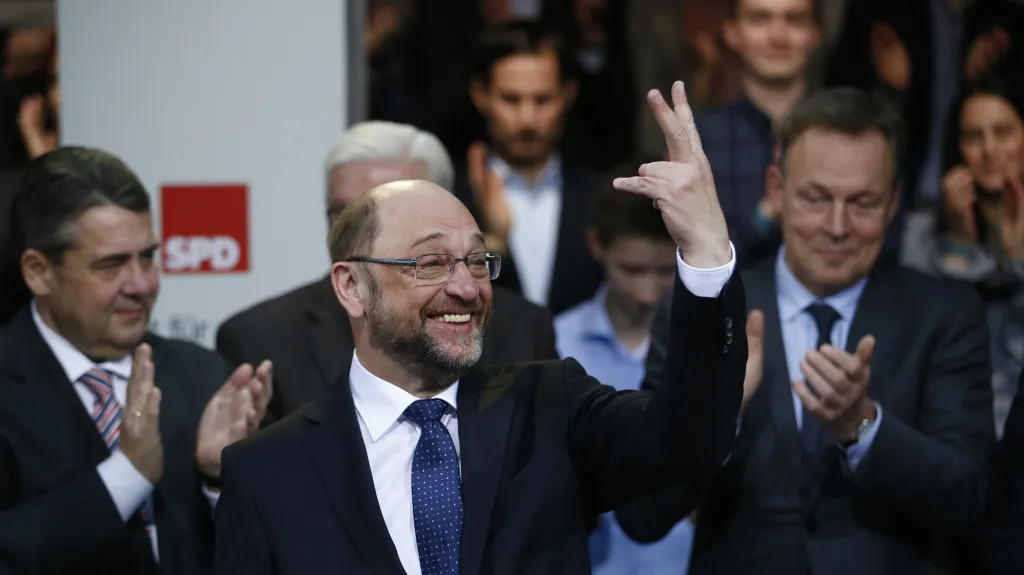 Martin Schulz po schválení kandidatury