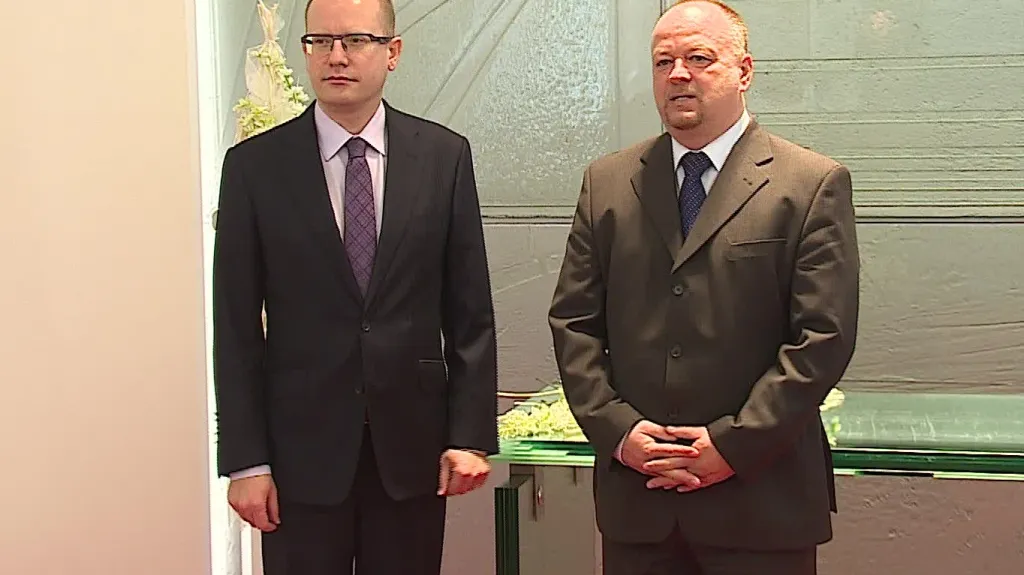 Premiér Bohuslav Sobotka (ČSSD)