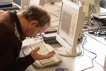 Práce pro nevidomé je velmi málo