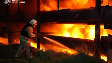 Následky ruských úderů na Ukrajinu (Oděská oblast, 10. 4. 2026)