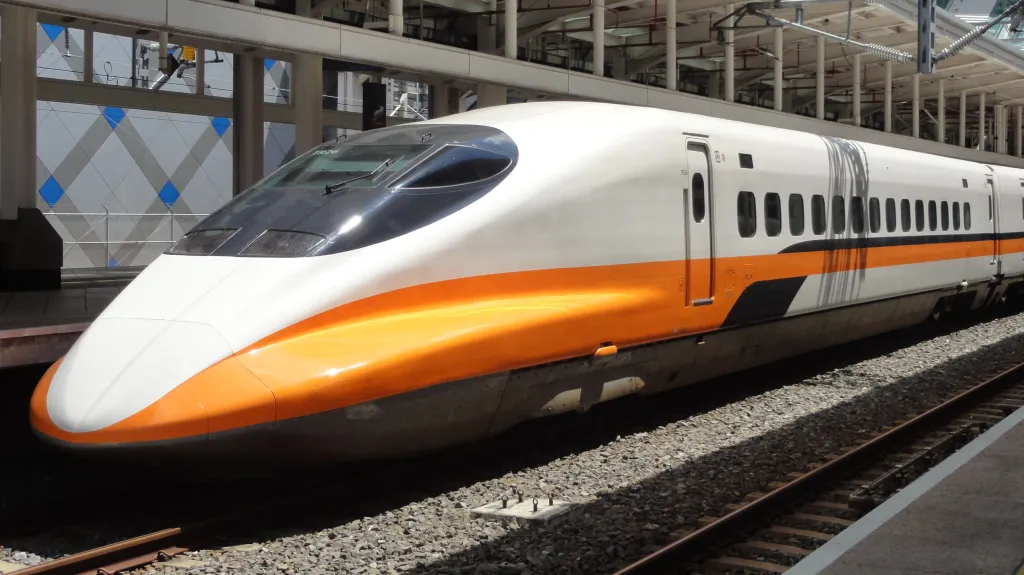 Japonský vlak THSR 700T