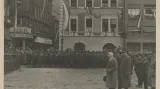 První poválečná návštěva prezidenta Beneše v Brně