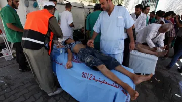 Zranění po útoku na Rafah