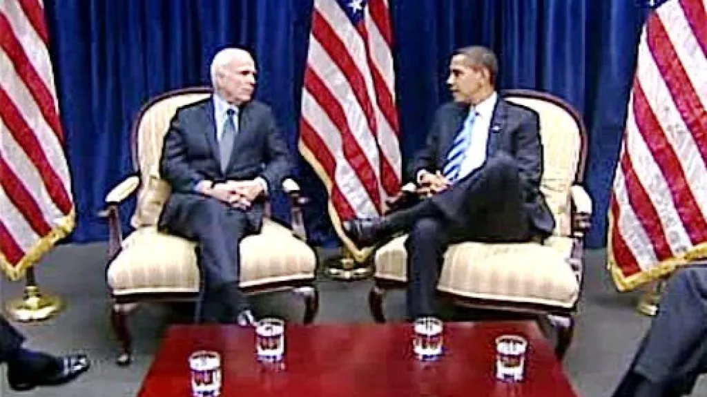 John McCain a Barack Obama