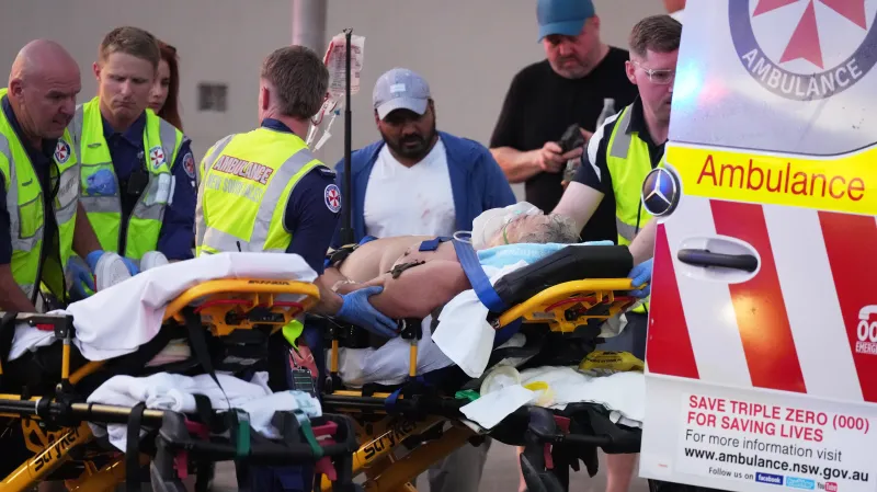 Zranění po střelbě v Sydney