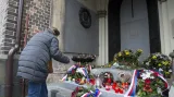 Hrob Václava Havla na Vinohradském hřbitově v Praze