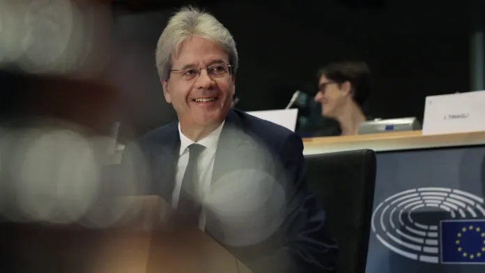 Eurokomisař pro ekonomiku Paolo Gentiloni