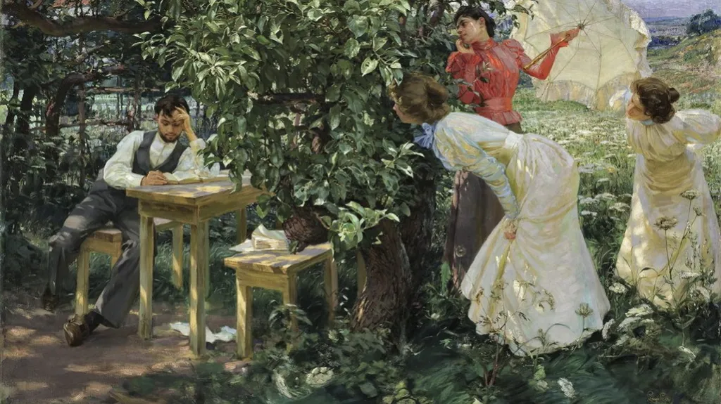 Z výstavy Světlo v obraze: český impresionismus