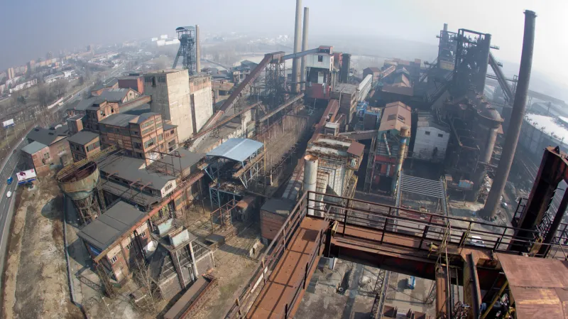 Důl Hlubina a Dolní oblast Vítkovice