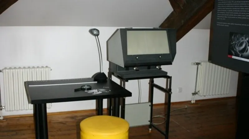 Z výstavy "Stopa! Vyřeš zločin..." v mělnickém muzeu