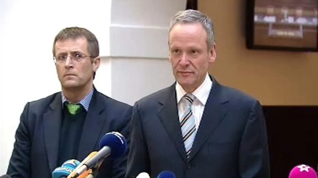 Roman Kumpošt a Cyril Svoboda