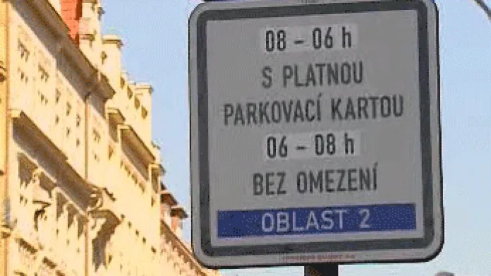Označen ípražské parkovací zóny