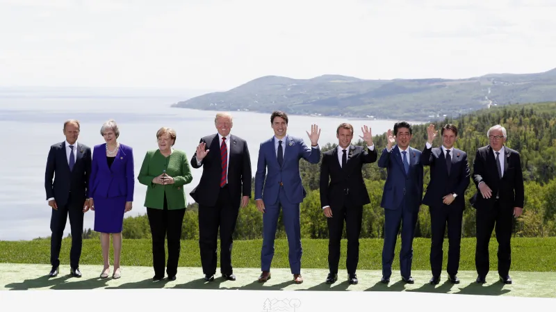 Lídři zemí G7