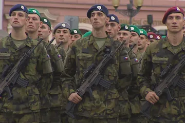 Noví vojáci přísahají na jihu Moravy. Poprvé mimo Prahu a bez prezidenta
