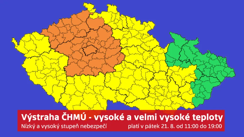 Výstraha ČHMÚ