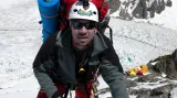 Expedice K2 - Petr Mašek při výstupu
