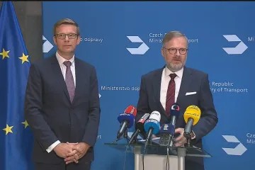 Ještě letos zprovozníme 25 kilometrů nových dálnic, řekl Fiala po jednání s Kupkou
