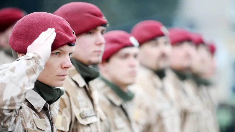 Velitel jednotky Marek Štěpánek