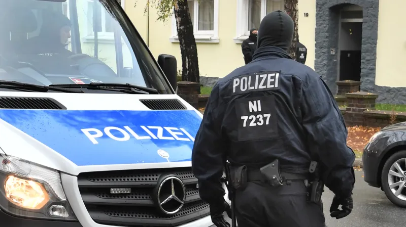 Zátah na islamisty v Německu