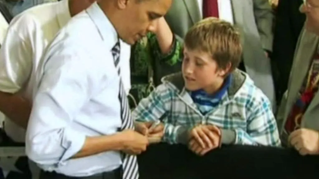 Barack Obama píše omluvenku