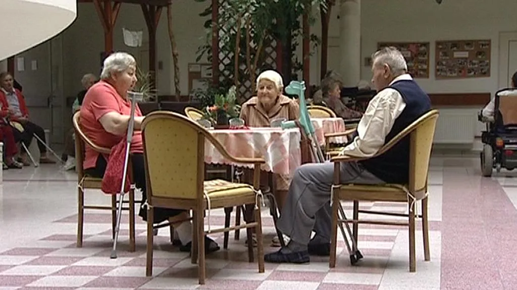 Obyvatelé táborského Domova pro seniory