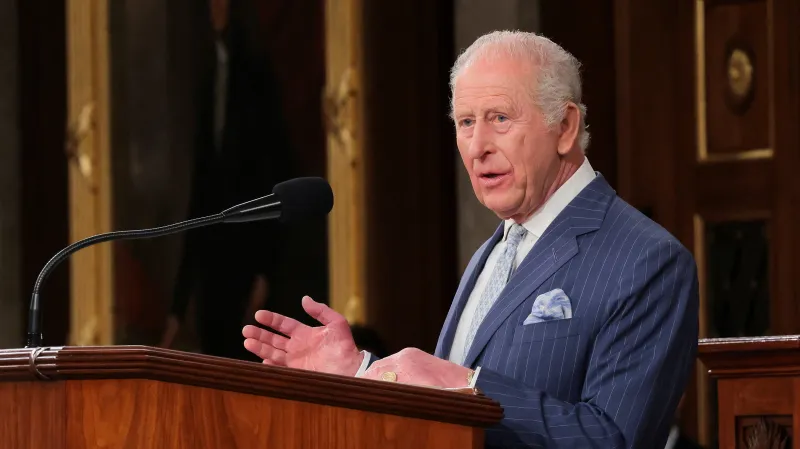 Karel III. v Kongresu vyzval k podpoře Ukrajiny