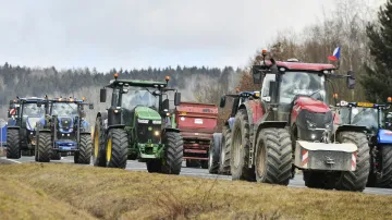 Protest farmářů proti evropské a národní agrární politice