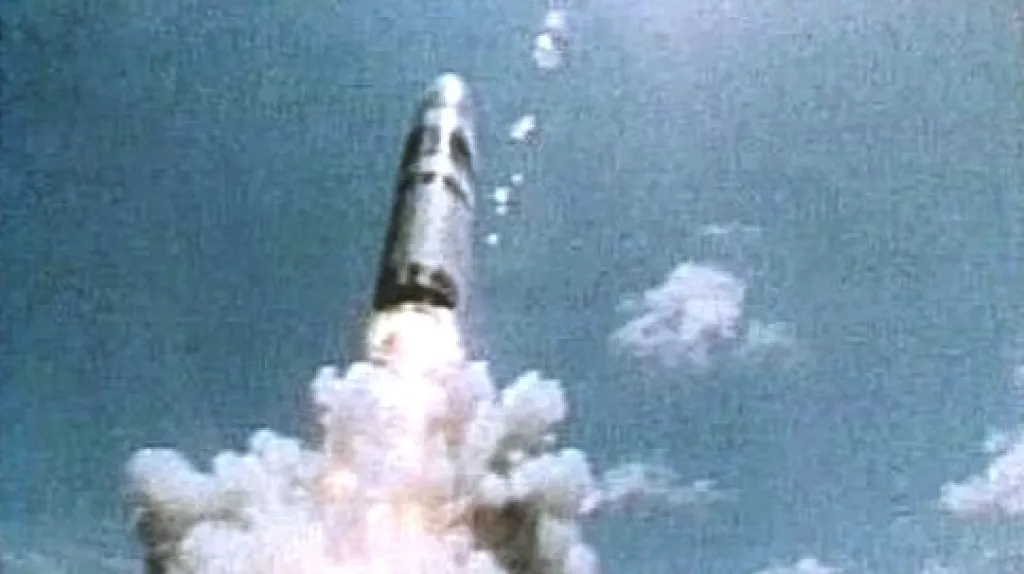 Test balistické rakety
