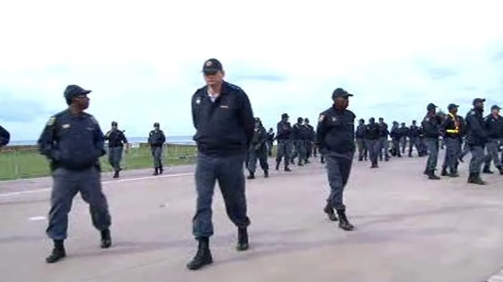 Jihoafričtí policisté