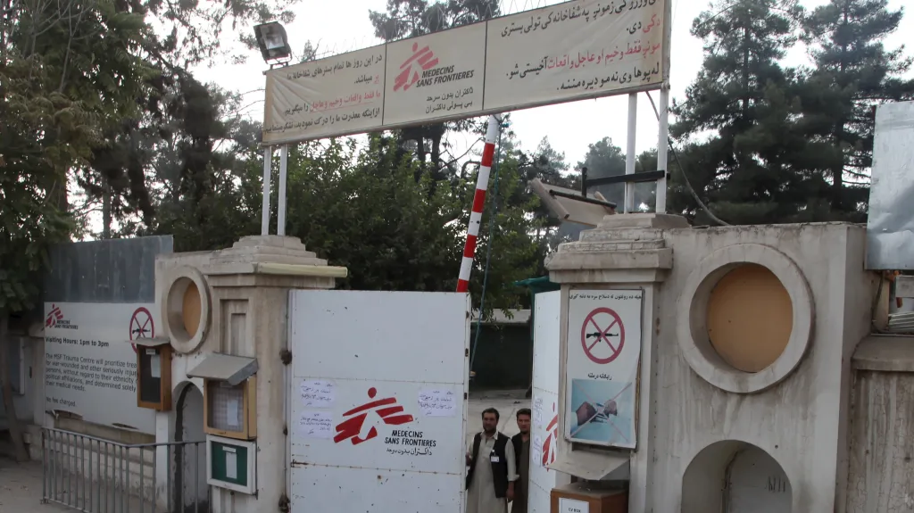 Nemocnice Lékařů bez hranic v Kunduzu