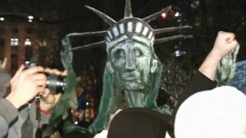 Demonstrace Okupujte Wall Street