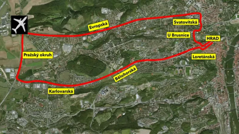 Problémové úseky během pátečního pohřbu V. Havla